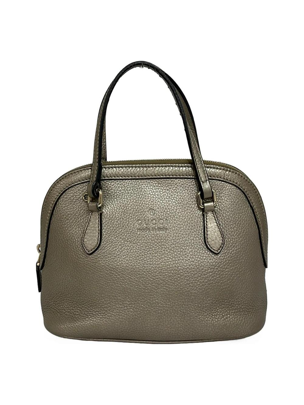 Gucci Gold Leather Handbag #340588G57B